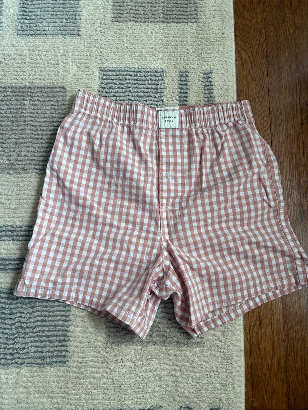 American Eagle Gingham Boxers